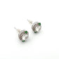 Crystal Clear Jadiete Jade Earring