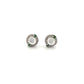 Crystal Clear Jadiete Jade Earring