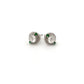 Crystal Clear Jadiete Jade Earring