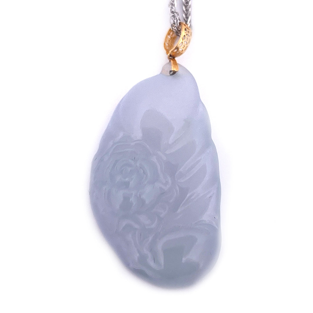 Lotus Leaf Flower Pendant