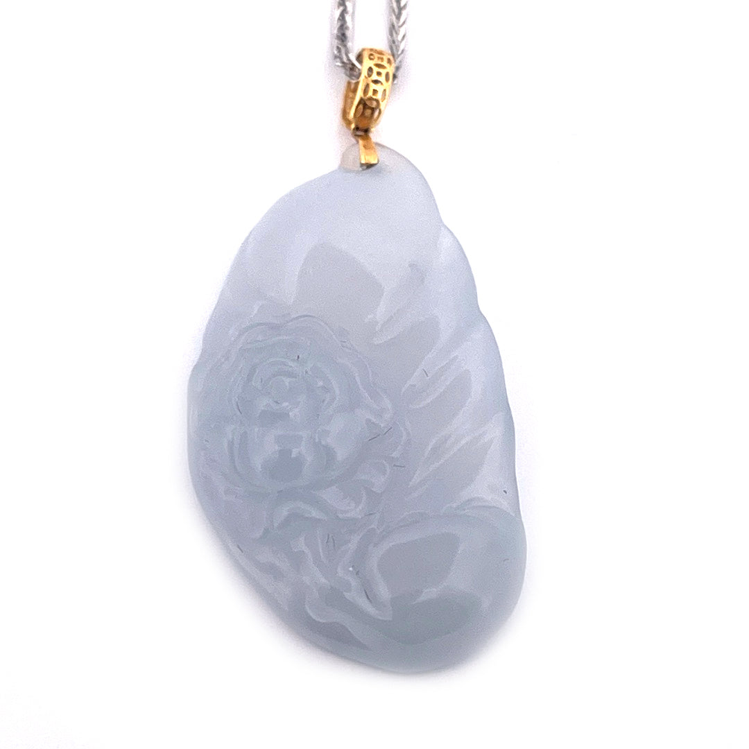 Lotus Leaf Flower Pendant