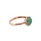 Floral Green Ring