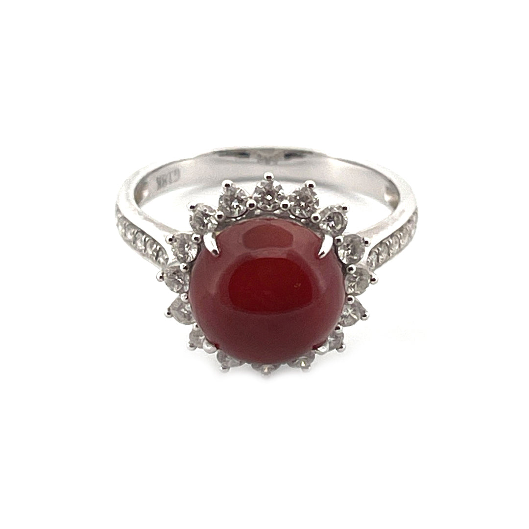 Red Jade Ring