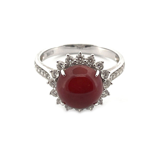 Red Jade Ring