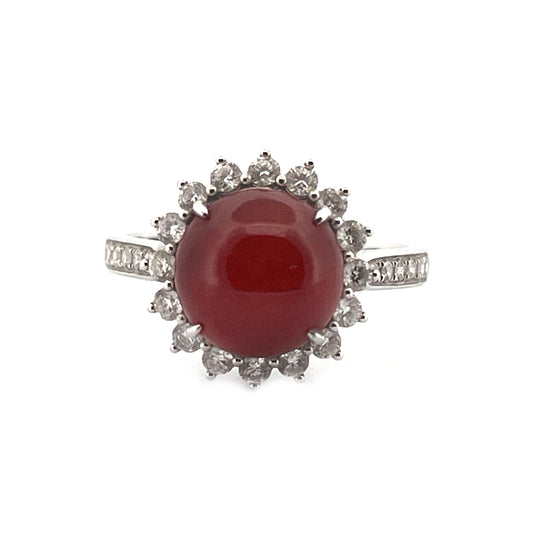 Red Jade Ring