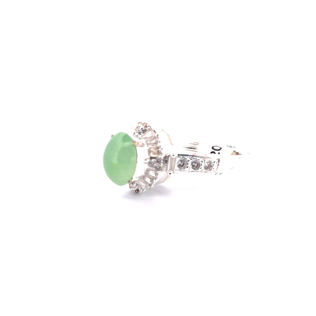 Light Green Icy Jade Stone