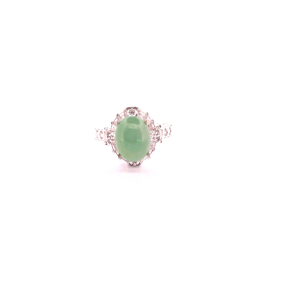 Light Green Icy Jade Stone